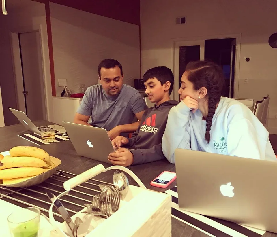 Mac 'n us! #appleworld #applefamily #themacage #kitchenscene #waitingfordinner, 1 of 1