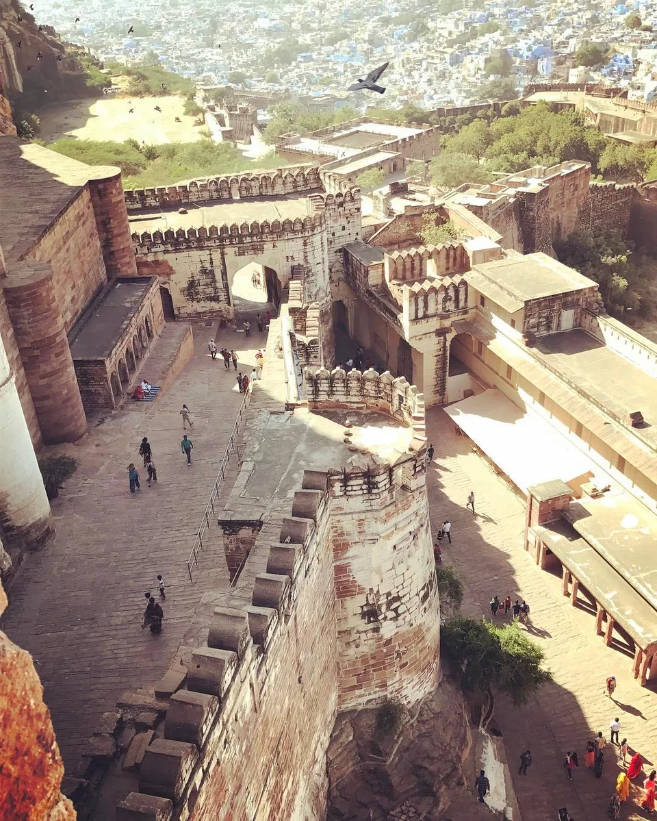 Soaring high over the #fortress | #birdseyeview #flyinghigh #fort #architecture…, 1 of 1