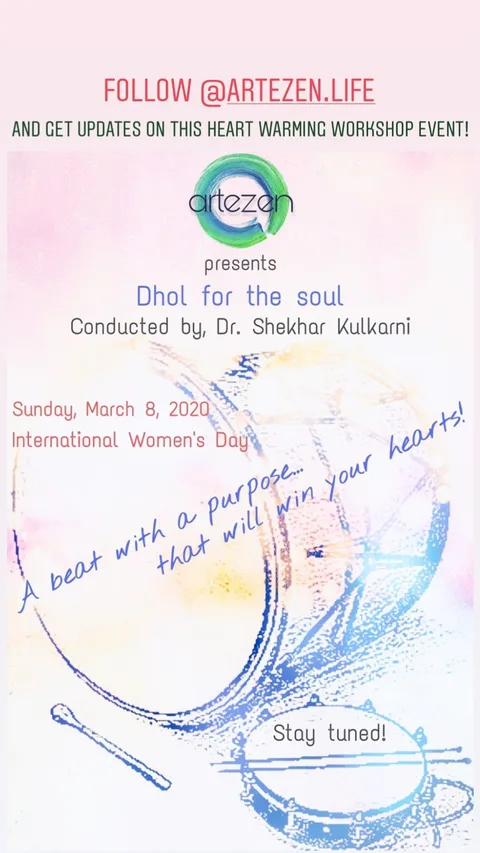 FOLLOW @ARTEZEN.LIFE  AND GET UPDATES ON THIS HEART WARMING WORKSHOP EVENT!