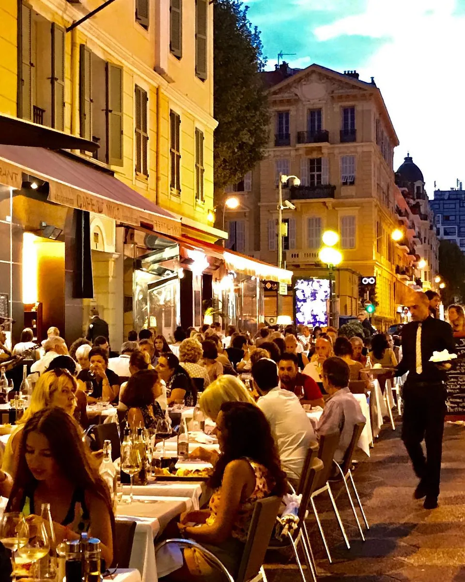 Conversations flowing over wine... #nightcapinnice #nice #frenchriviera #france…, 1 of 1