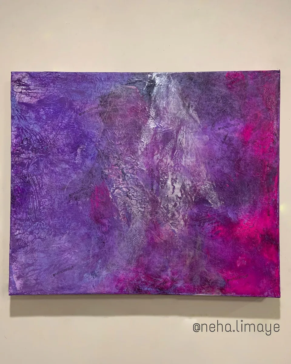 Let hope breathe - bottom panel, a painting by Neha