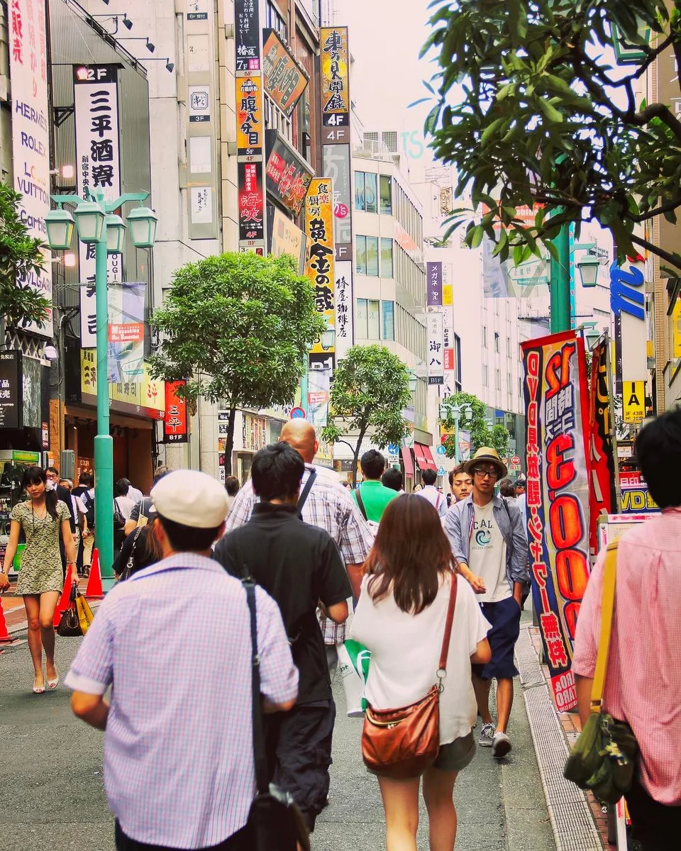 An electric calm... #streetsoftokyo #tokyo #japan #flashbacktokyo #travel…, 1 of 1