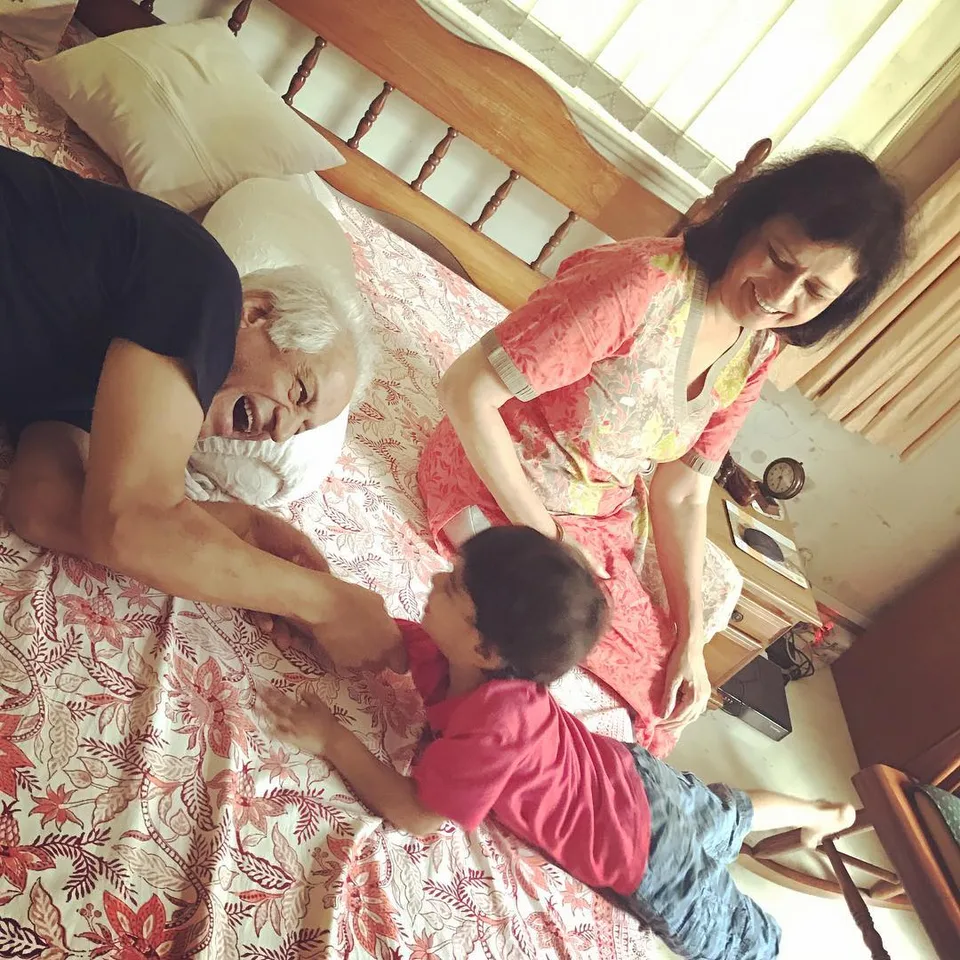 The magic of masti! #grandparents #grandkids #bond, 1 of 1