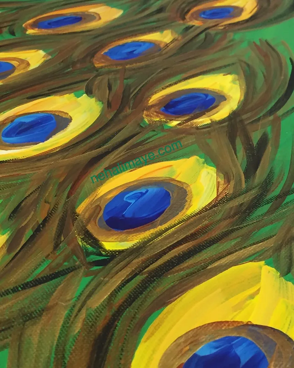 How do you capture elegance?, a painting by Neha