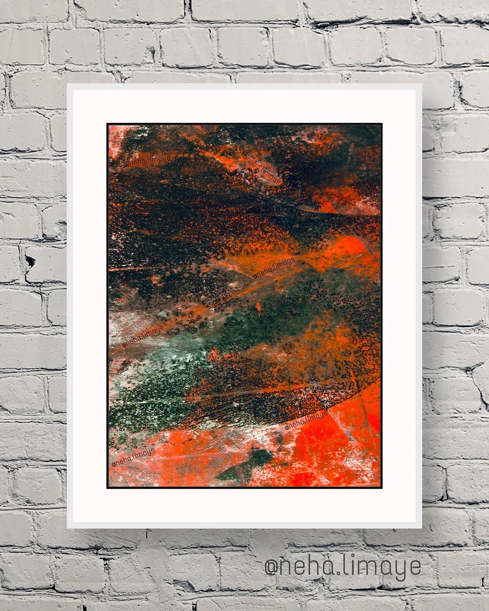 The fabric of our being, a painting by Neha