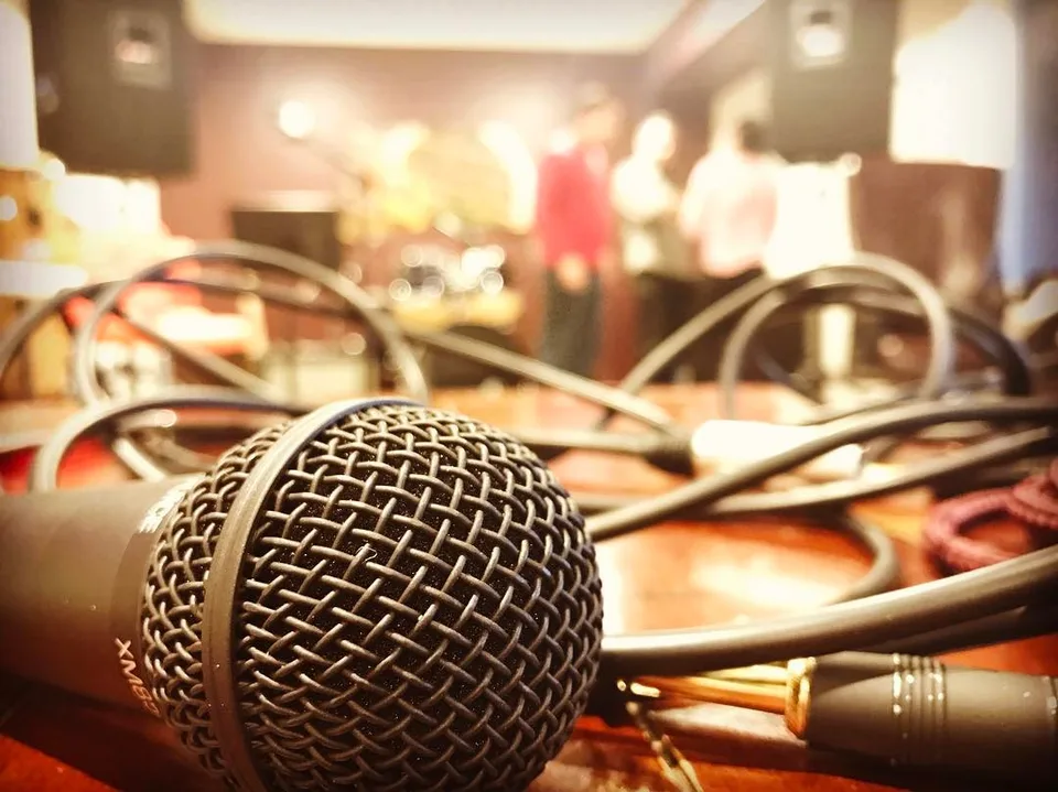 Songs come to life from blurred thoughts... #music #makingmusic #sing…, 1 of 1