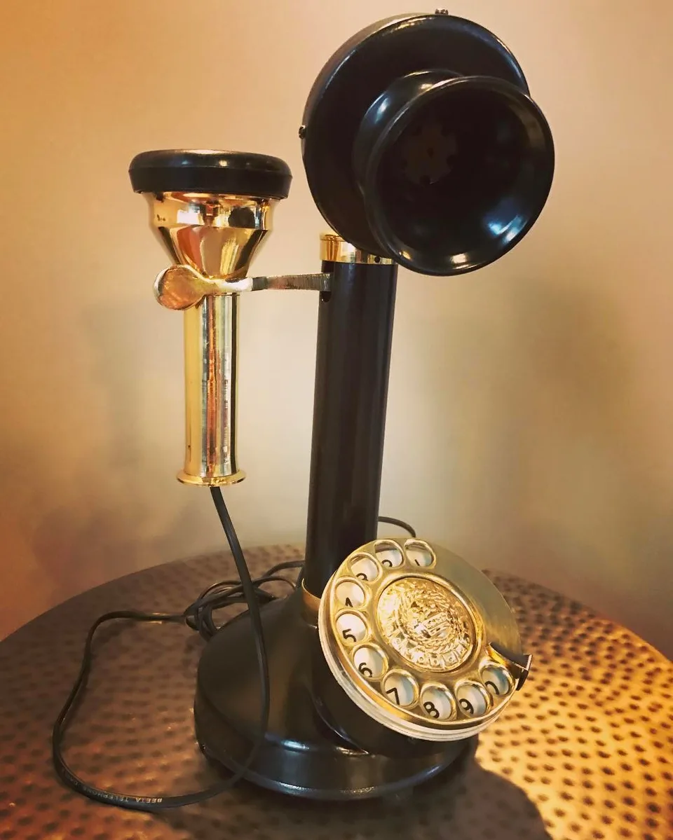 And that's why they call it the #dialtone... 😊 #oldtimephone #dialphone…, 1 of 1