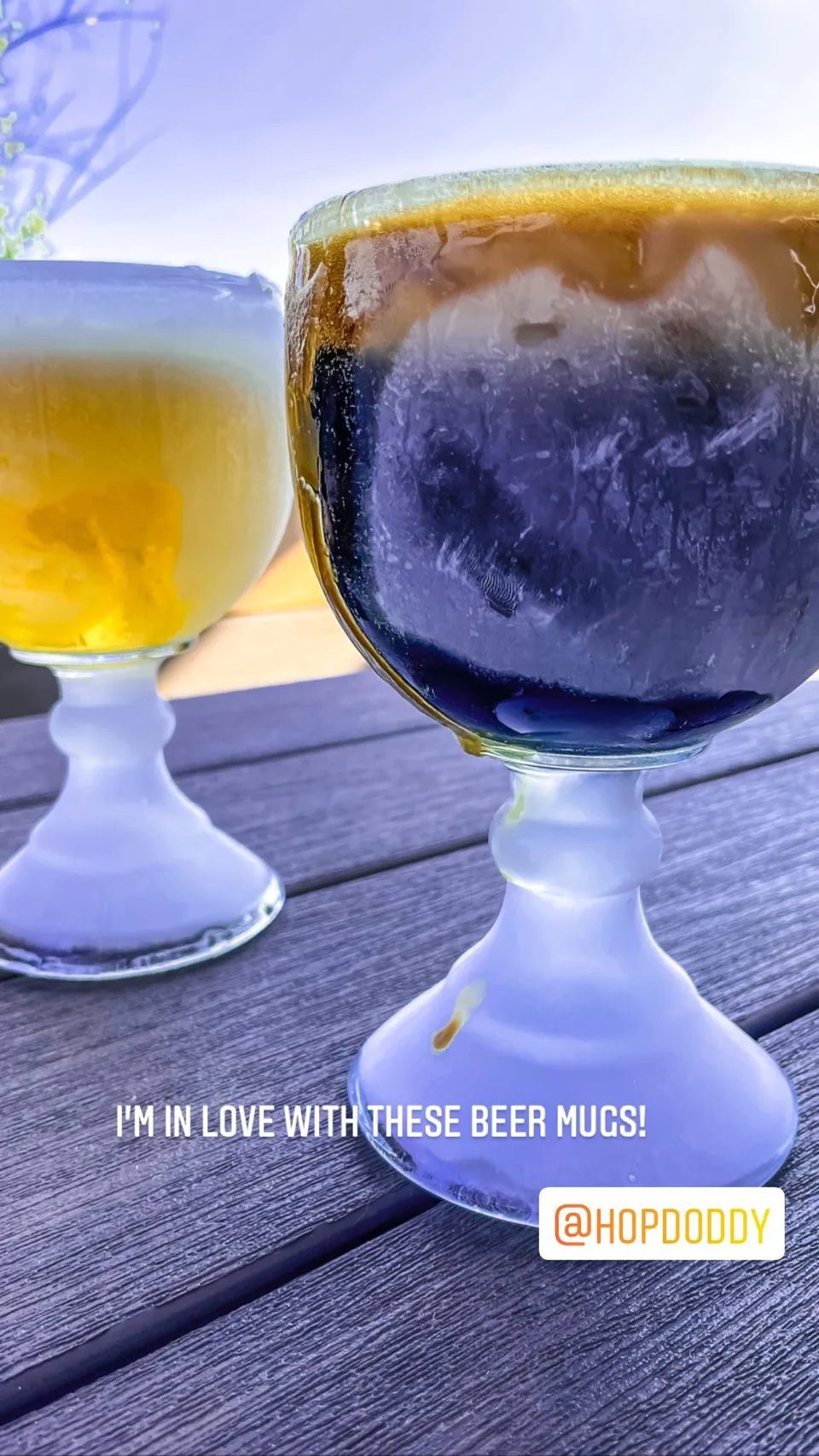 I’M IN LOVE WITH THESE BEER MUGS!
