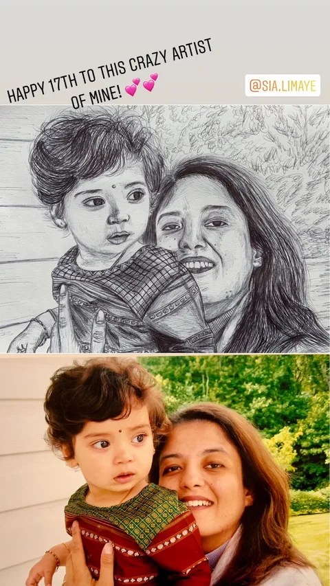 HAPPY 17TH TO THIS CRAZY ARTIST OF MINE! 💕💕, by Neha