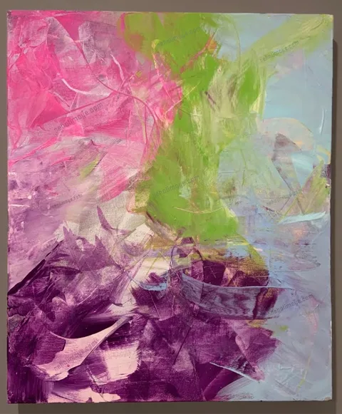 Erased, a painting by Neha