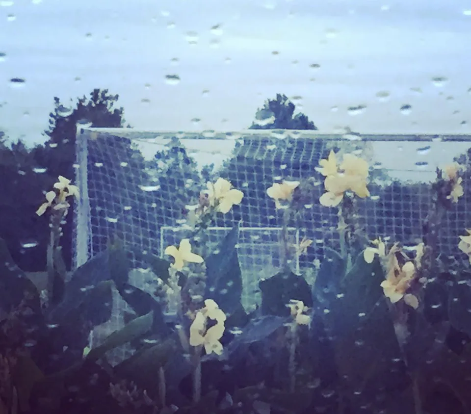 Keeping those goals in perspective... Rain or shine! #soccer #goal #fall #rain, 1 of 1