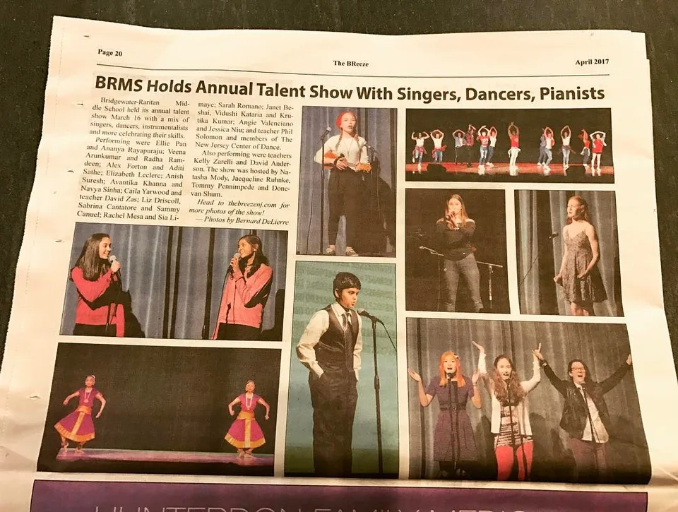 In local news! 😱#schooltalentshow #singing #onstage #madethenews #ohsomuchfun, 1 of 1