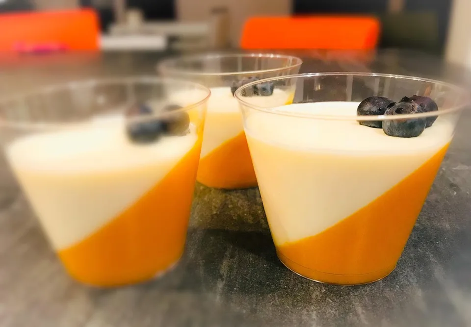 Did I mention summer and mango yet? Here’s to more mango panna cottas!, 1 of 1