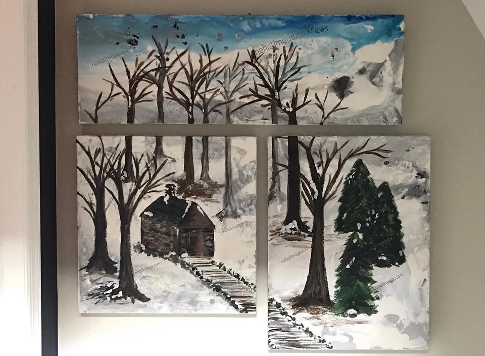 Warmth, a painting by Neha