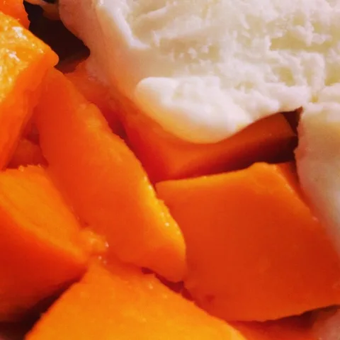 Indulging the tropics #mango #coconuticecream, 1 of 1