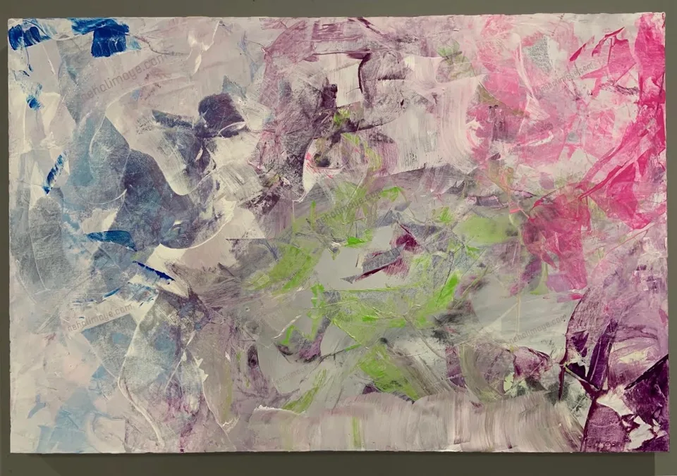 Erased, a painting by Neha