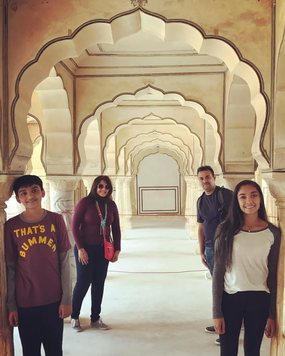 The Limaye clan sends holiday wishes to you from the royal and colorful…, 1 of 1