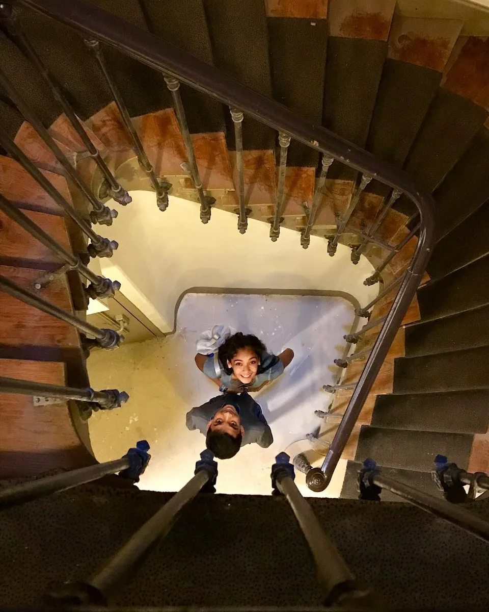 Look up... up... and beyond #staytogether #siblings, by Neha